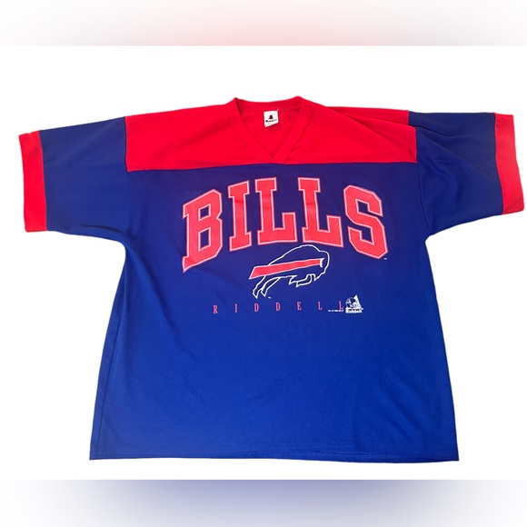 riddell Other - Vintage 1996 Buffalo Bills jersey graphic t-shirt size XL
